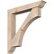 Ekena Millwork Westlake Traditional Smooth Bracket w/ Offset Brace, Douglas Fir, 7 1/2"W x 48"D x 48"H BKT0806X48X48WTL01SDF - alternate 1